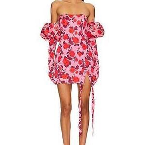 Huda Mini Dress in Pink